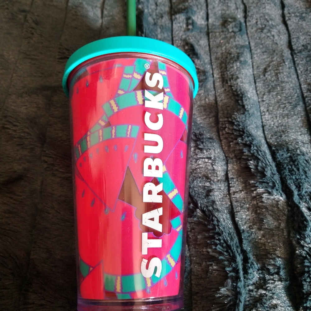 Starbucks watermelon cup